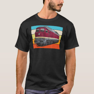 Ludmilla Diesel-Lokomotive Ostdeutschland BR 132 B T-Shirt