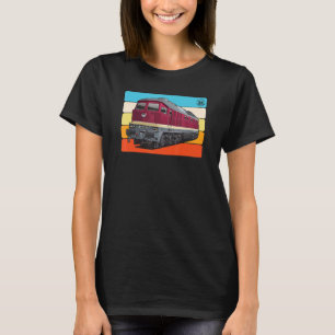 Ludmilla Diesel-Lokomotive Ostdeutschland BR 132 B T-Shirt
