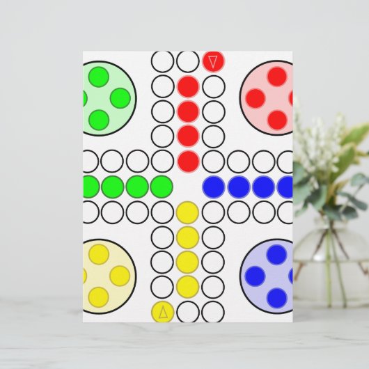 Ludo Classic Board Game (Stehend Vorderseite)