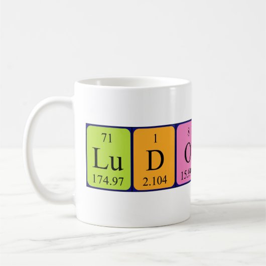 Ludovic Periodenname Tasse (Links)