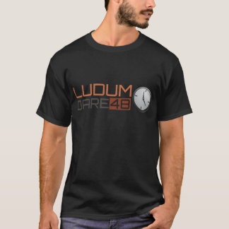 Ludum Herausforderungs-glänzende Uhr T-Shirt