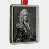 Ludvig Holberg Ornament Aus Metall (Rechts)