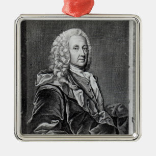 Ludvig Holberg Ornament Aus Metall