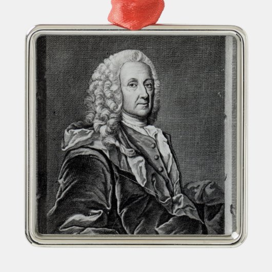Ludvig Holberg Ornament Aus Metall (Vorne)