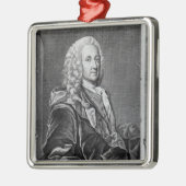 Ludvig Holberg Ornament Aus Metall (Links)