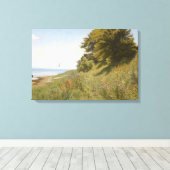 Ludvig Kabell - Sommertag am Meer Leinwanddruck (Insitu (Holzboden))