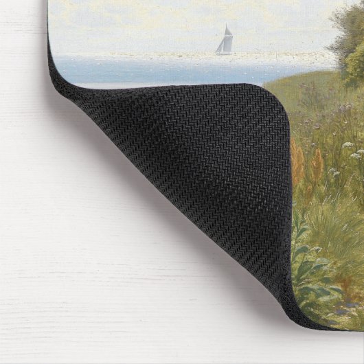 Ludvig Kabell - Sommertag am Meer Mousepad (Ecke)