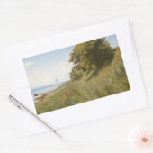 Ludvig Kabell - Sommertag am Meer Rechteckiger Aufkleber (Umschlag)