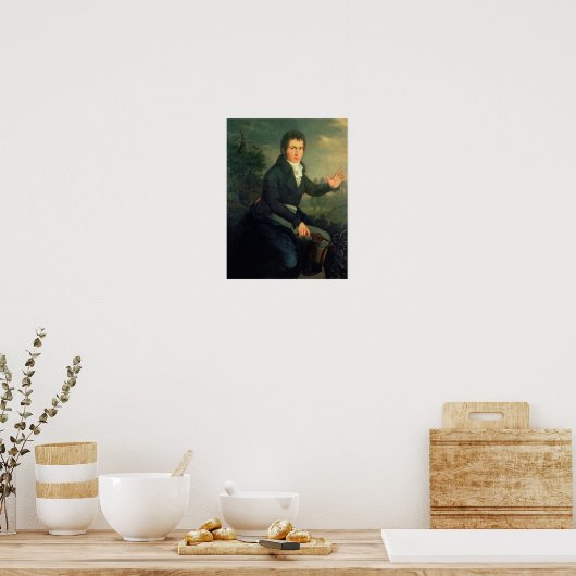 Ludvig van Beethoven , 1804 Poster (Küche)