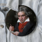Ludwig Beethoven Symphony Classic Music Composer Button (Beispiel)