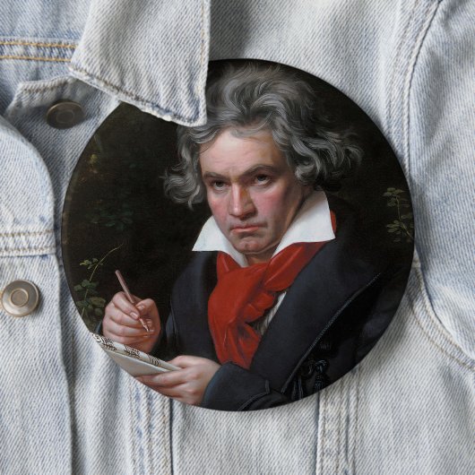 Ludwig Beethoven Symphony Classic Music Composer Button (Beispiel)