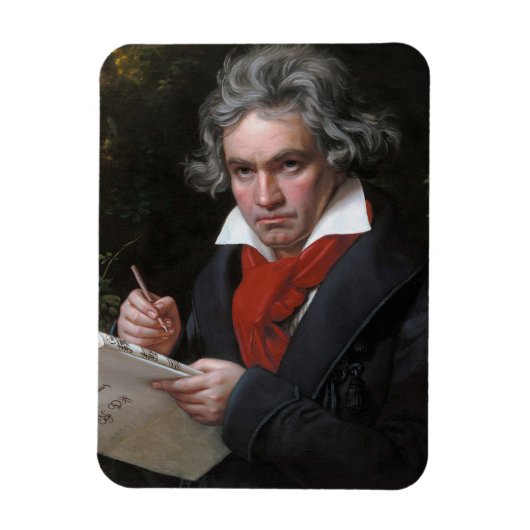 Ludwig Beethoven Symphony Classic Music Composer Magnet (Vertikal)