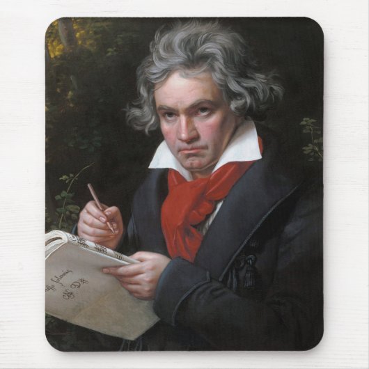 Ludwig Beethoven Symphony Classic Music Composer Mousepad (Vorne)