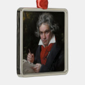 Ludwig Beethoven Symphony Classic Music Composer Ornament Aus Metall (Rechts)