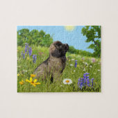 Ludwig das Leonberger Welpen-Puzzlespiel Puzzle (Horizontal)