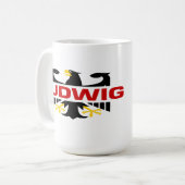 Ludwig-Familienname Kaffeetasse (Vorderseite Links)
