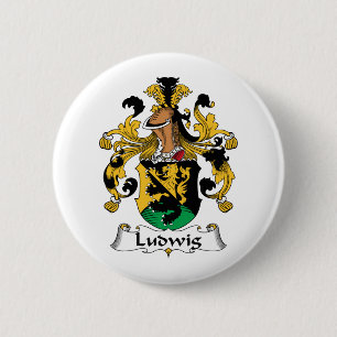 Ludwig-Familienwappen Button