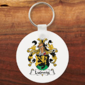 Ludwig Familienwappen Schlüsselanhänger (Vorderseite)