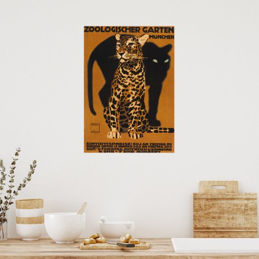 LUDWIG HOHLWEIN POSTER (Küche)