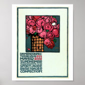 LUDWIG HOHLWEIN VINTAGE WERBUNG POSTER 1909 (Vorne)