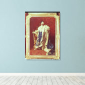 Ludwig II 1887 Leinwanddruck (Insitu (Holzboden))
