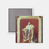 Ludwig II 1887 Magnet (Vorderseite/Rückseite)