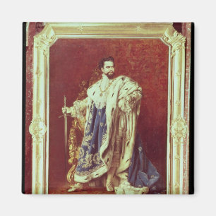 Ludwig II 1887 Magnet
