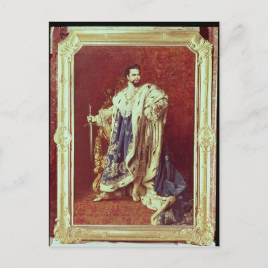 Ludwig II 1887 Postkarte (Vorderseite)