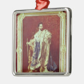 Ludwig II 1887 Silbernes Ornament (Links)