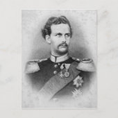 Ludwig II. Postkarte (Vorderseite)
