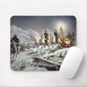 Ludwig II von Bayern Sleighing nachts Mousepad (Mit Mouse)