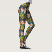 Ludwig Kirchner Pink Roses Expressionist Classic Leggings (Rechts)
