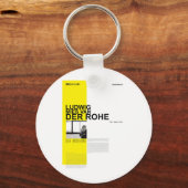 Ludwig Mies Van Der Rohe Schlüsselanhänger (Vorderseite)