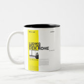 Ludwig Mies Van Der Rohe Zweifarbige Tasse (Links)
