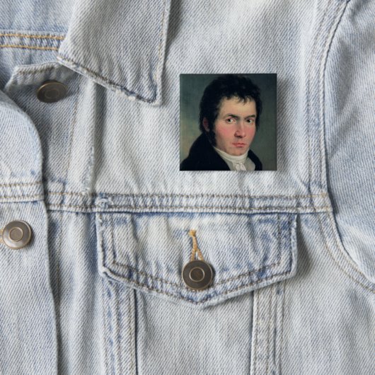 Ludwig van Beethoven, 1804 Button (Beispiel)