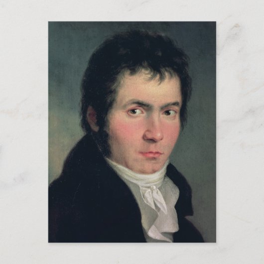 Ludwig van Beethoven , 1804 Postkarte (Vorderseite)