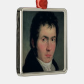 Ludwig van Beethoven, 1804 Silbernes Ornament (Rechts)