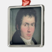 Ludwig van Beethoven, 1804 Silbernes Ornament (Links)