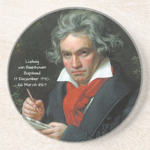 Ludwig van Beethoven 1820 Getränkeuntersetzer