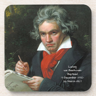 Ludwig van Beethoven 1820 Getränkeuntersetzer