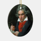 Ludwig van Beethoven 1820 Keramik Ornament (Rechts)