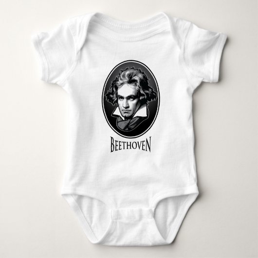 Ludwig van Beethoven Baby Strampler (Vorderseite)