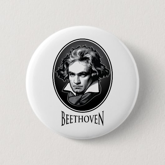 Ludwig van Beethoven Button (Vorderseite)