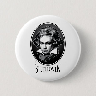 Ludwig van Beethoven Button
