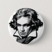 Ludwig van Beethoven Button (Vorderseite)