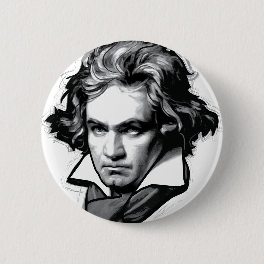Ludwig van Beethoven Button (Vorderseite)
