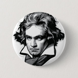 Ludwig van Beethoven Button