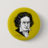Ludwig van Beethoven Button (Vorderseite)