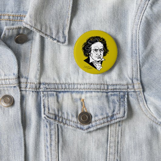 Ludwig van Beethoven Button (Beispiel)