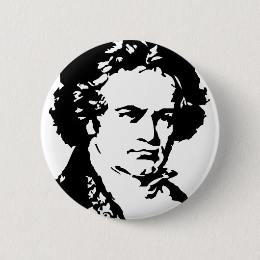 Ludwig van Beethoven Button (Vorderseite)